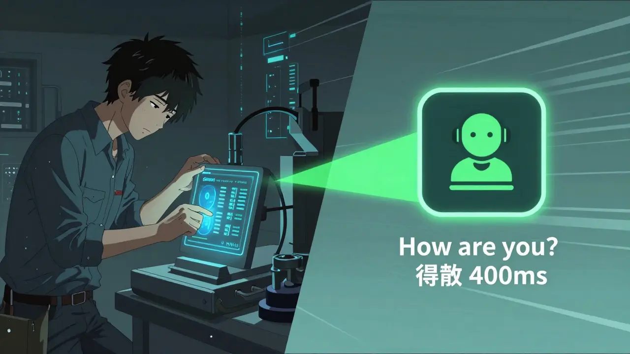 Engineer tuning Qdrant vector index while an AI classifier blocks unnecessary queries, saving milliseconds.