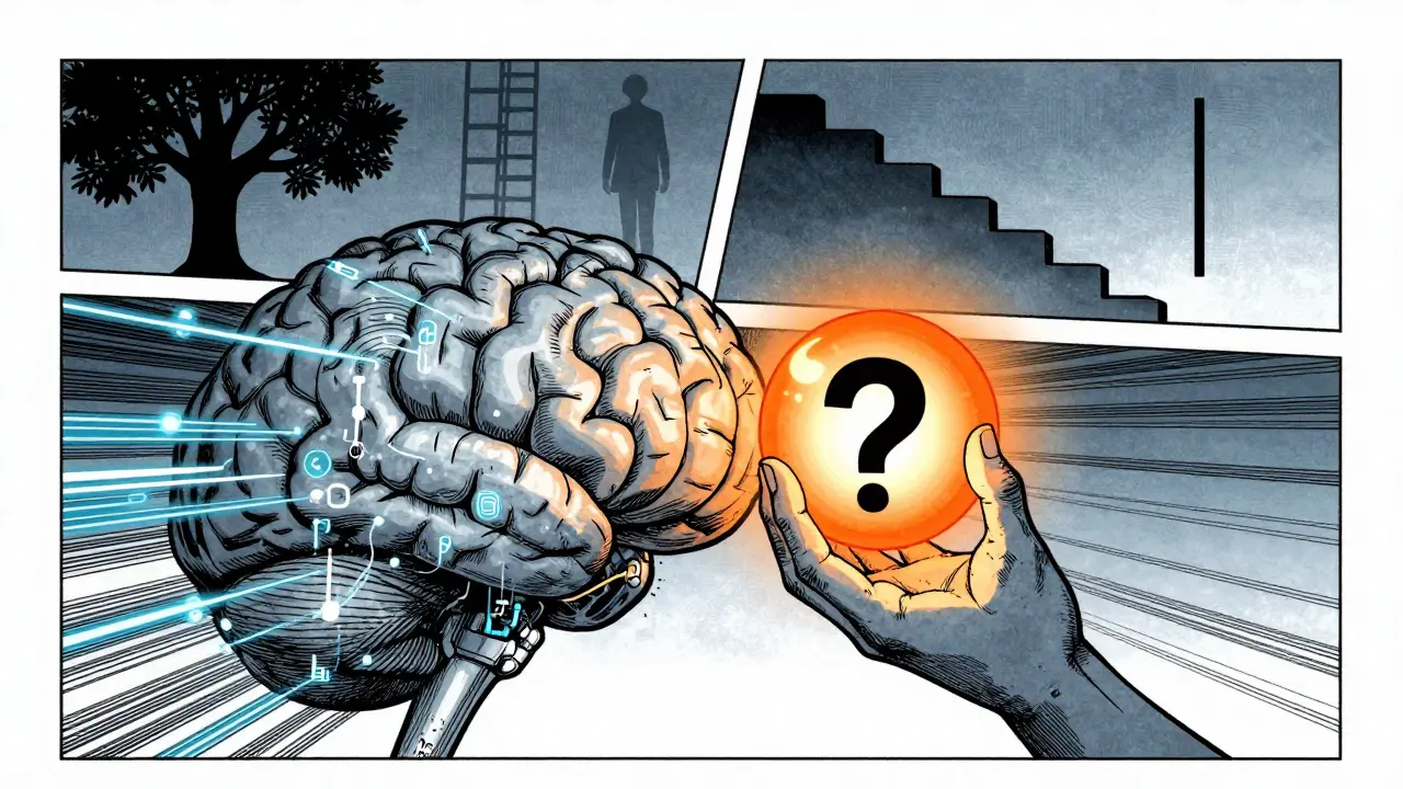 Digital brain selecting reasoning method from shadowy options