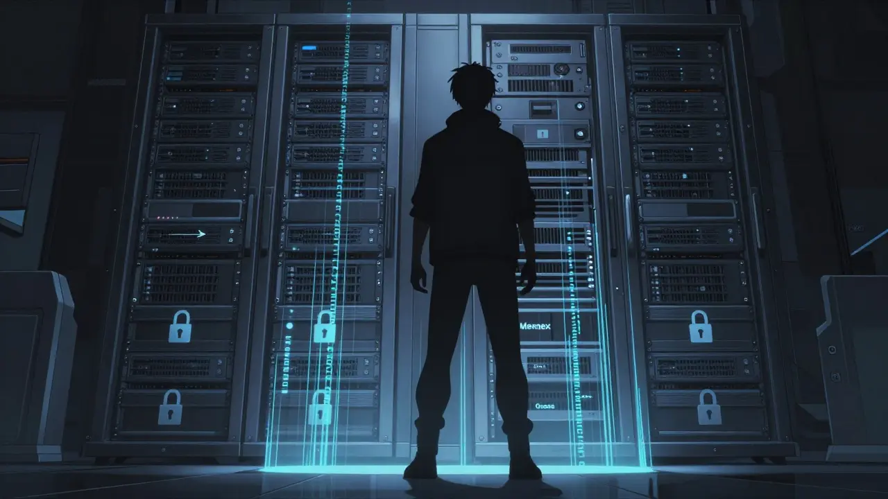 Secure local server setup protecting data privacy in ML development