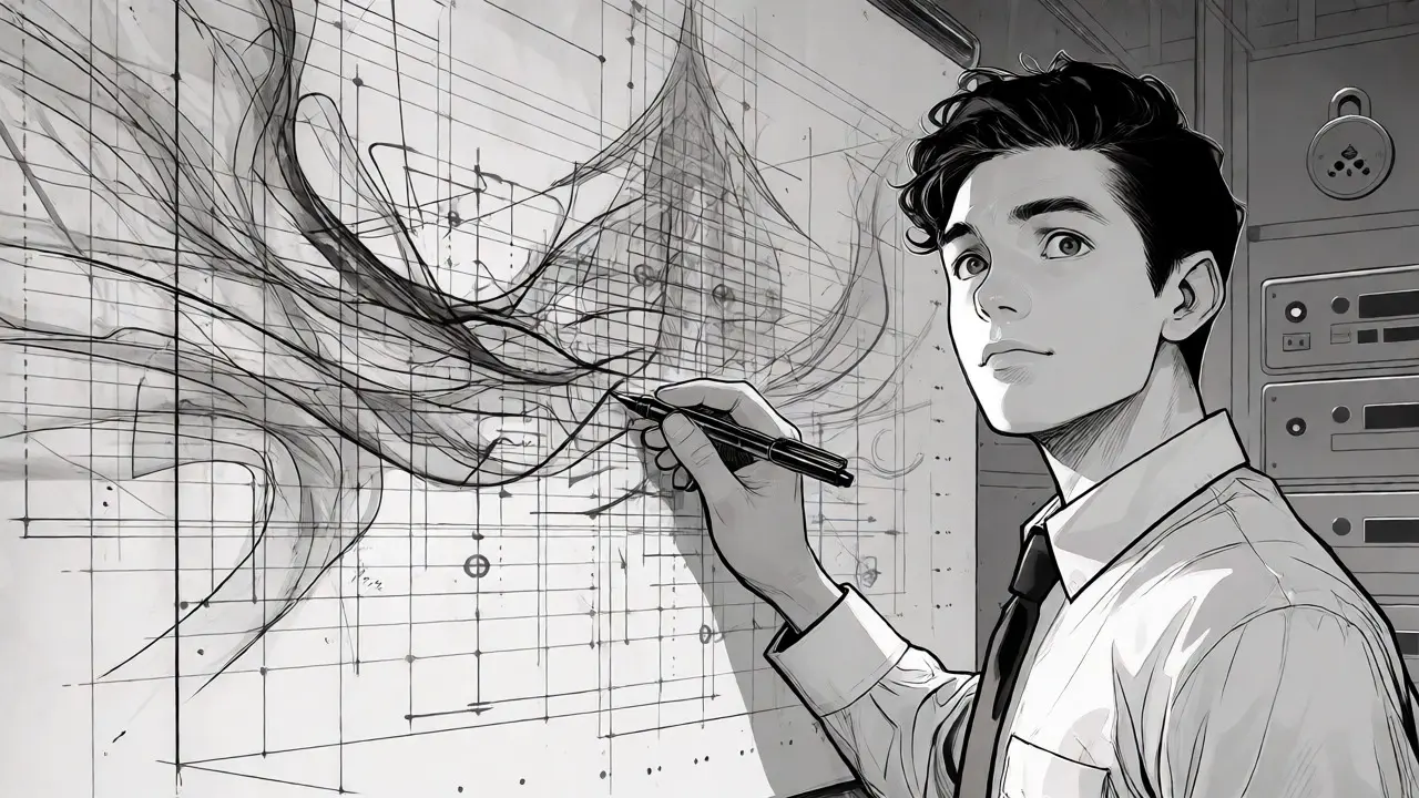 Architect reviewing and refining AI-generated code structures
