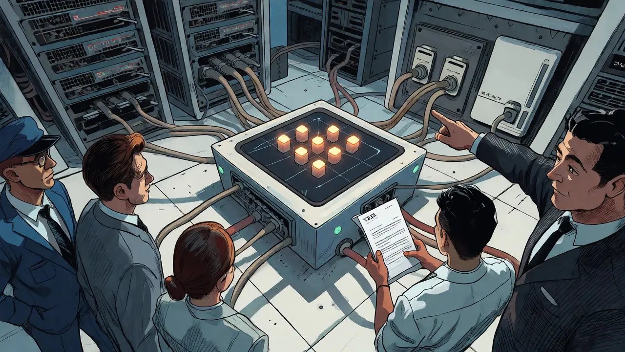 Government team integrating legacy servers with modern AI hubs